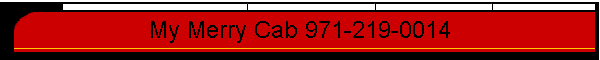 My Merry Cab 971-219-0014